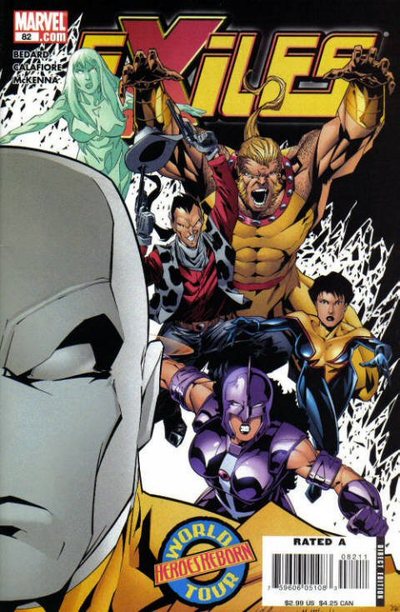 Exiles #82 CVR A Marvel 2006 VF