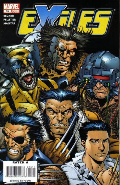 Exiles #85 CVR A Marvel 2006 VF