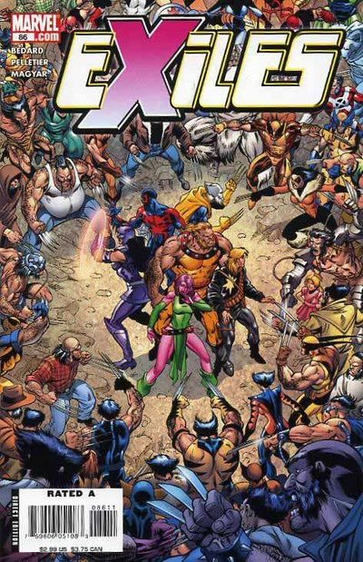 Exiles #86 CVR A Marvel 2006 VF