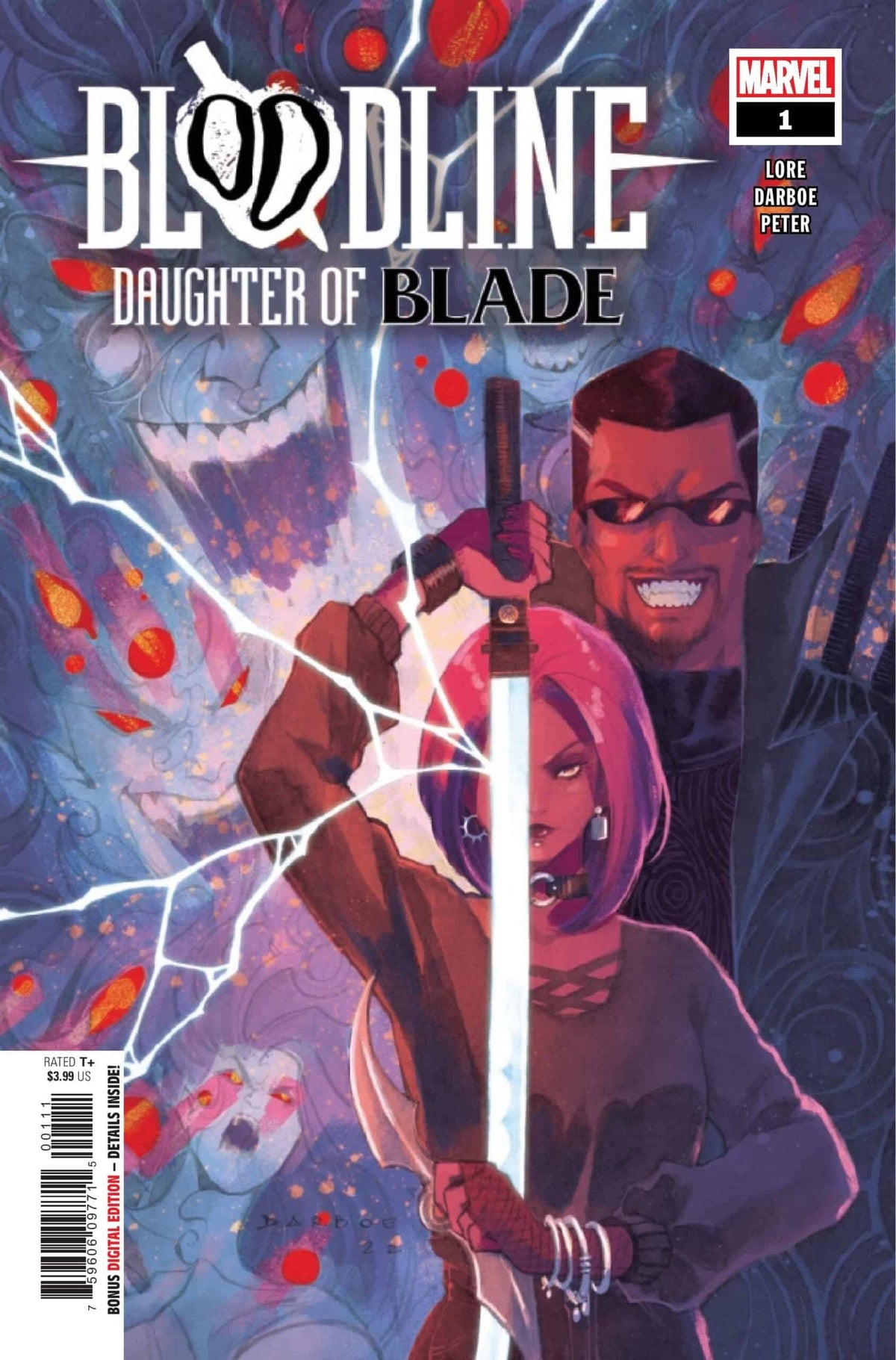 Bloodline: Daughter of Blade #1 CVR A Marvel 2023 VF