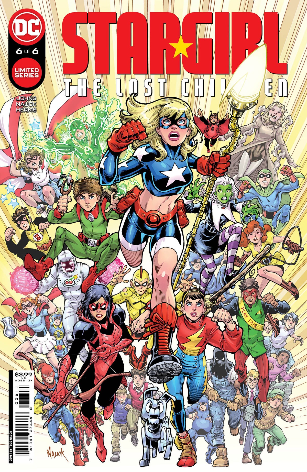 Stargirl: The Lost Children #6 CVR A DC Comics 2023 VF