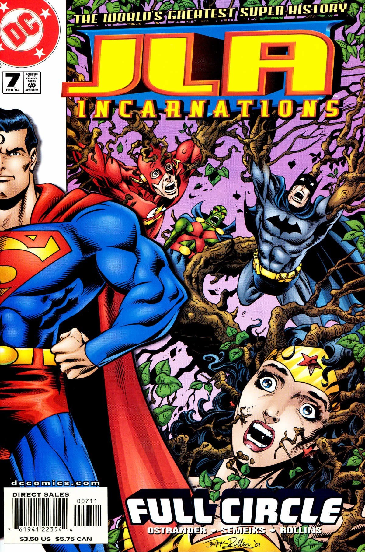 JLA: Incarnations #7 - CVR A (FN)