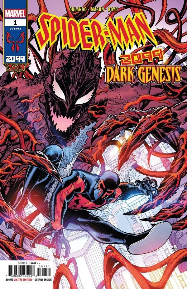 Spider-Man 2099: Dark Genesis #1 CVR A Marvel 2023 VF