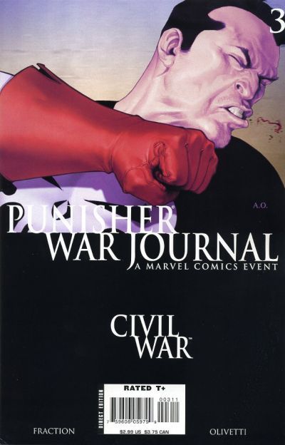 Punisher War Journal #3 CVR A Marvel 2007 FN