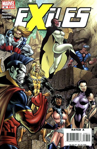 Exiles #88 CVR A Marvel 2007 VF