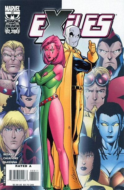 Exiles #89 CVR A Marvel 2007 VF