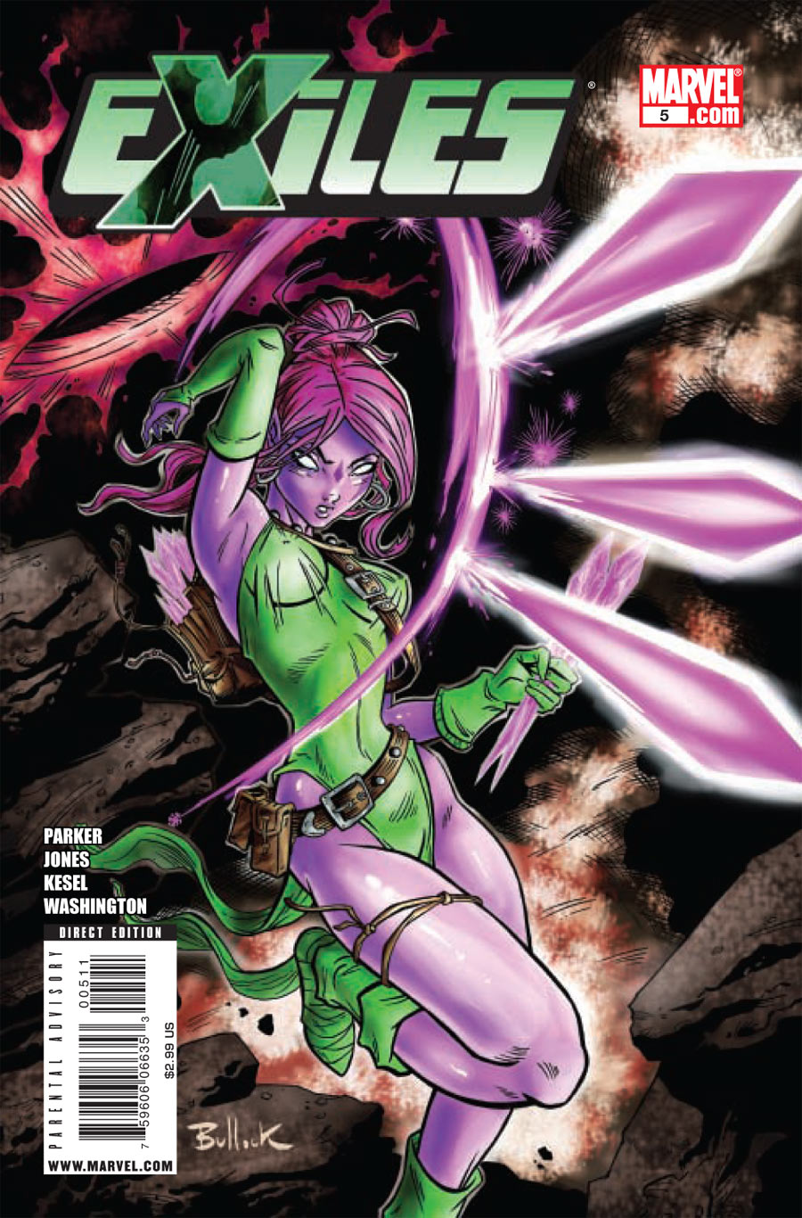 Exiles #5 - CVR A (FN)