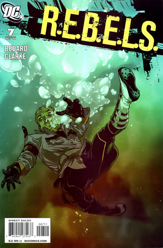 R.E.B.E.L.S. #7 CVR A DC Comics 2009 FN