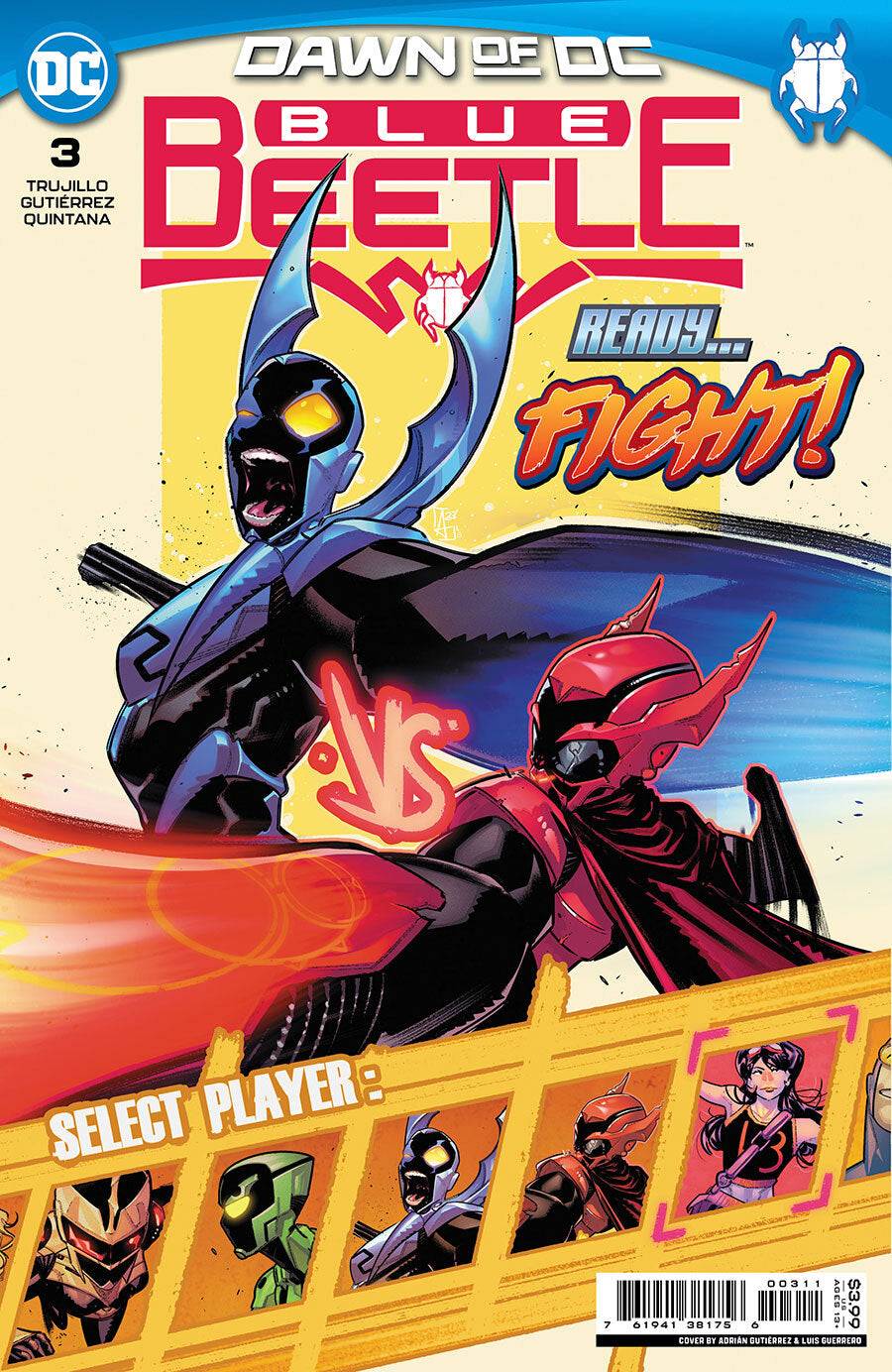 Blue Beetle #3 - CVR A (FN)