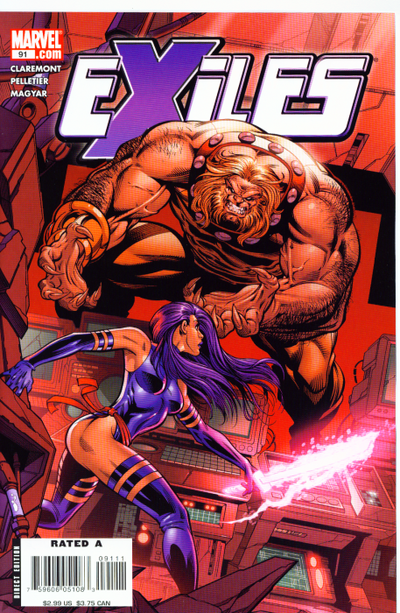 Exiles #91 CVR A Marvel 2007 VF