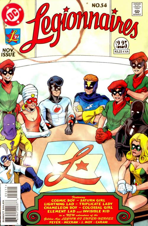 Legionnaires #54 CVR A DC Comics 1997 VF