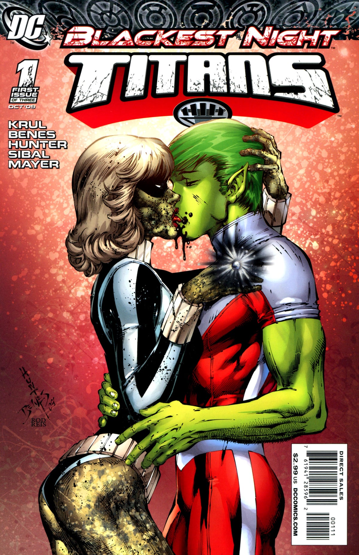 Blackest Night: Titans #1 - CVR A (FN)