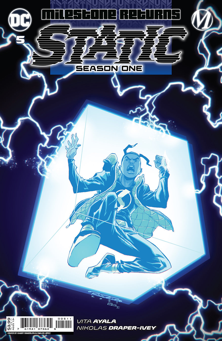 Static: Season One #5 - CVR A (FN)