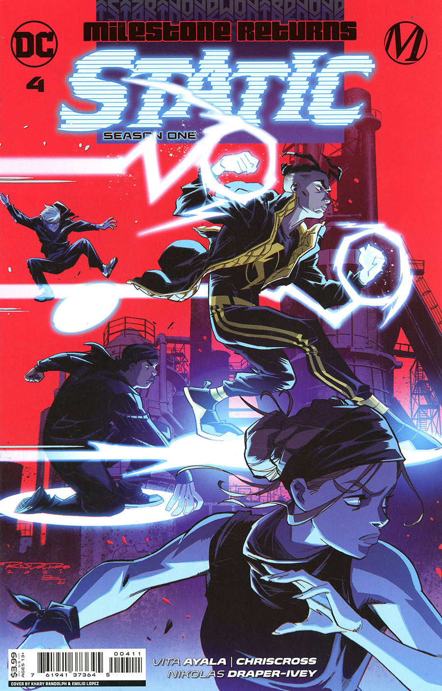 Static: Season One #4 - CVR A (FN)