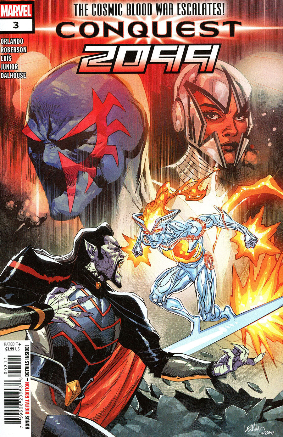 Conquest 2099 #3 - CVR A (FN)