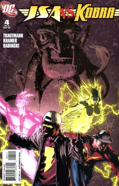 JSA vs. Kobra #4 - CVR A (FN)