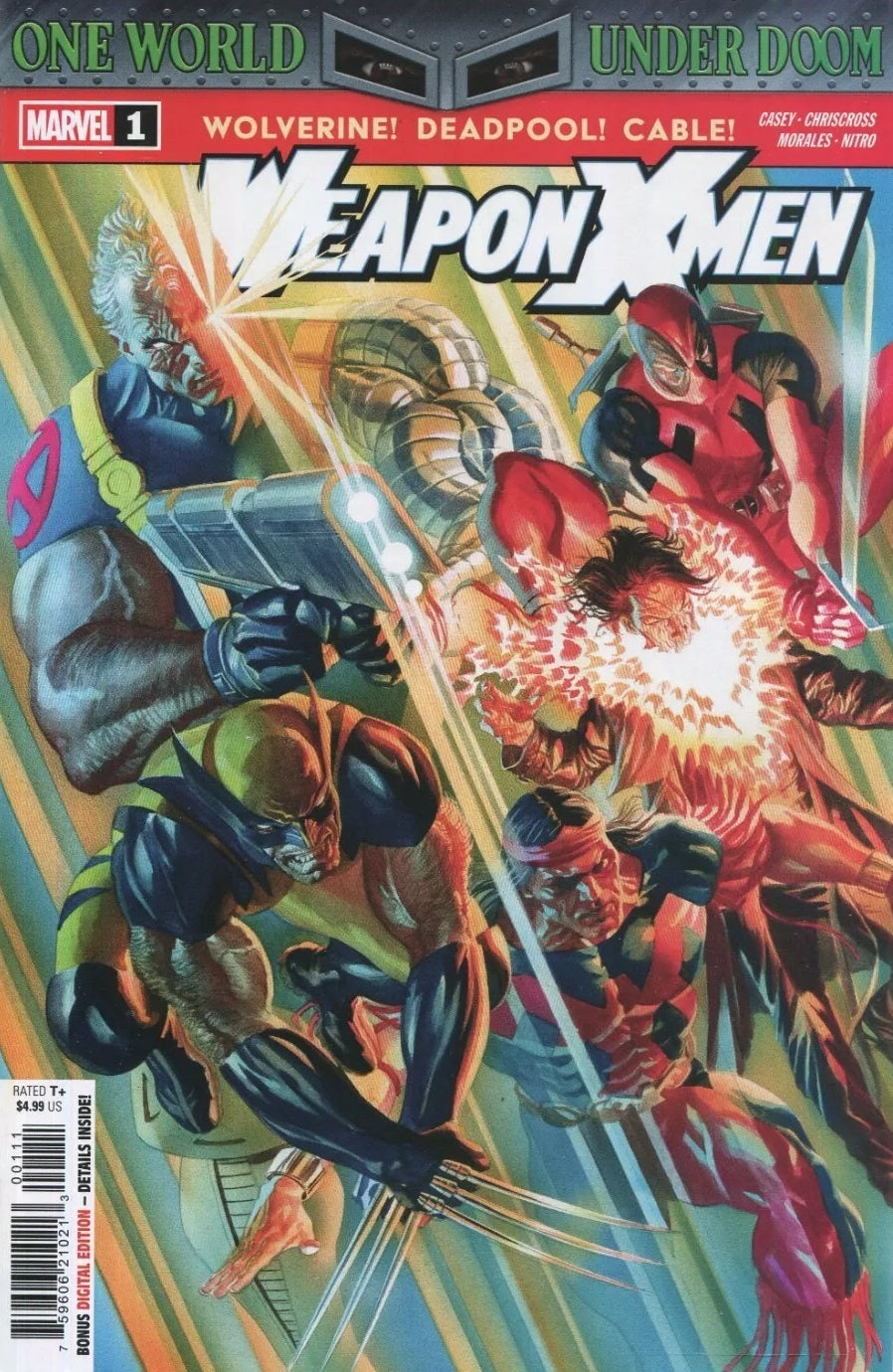 Weapon X-Men #1 - CVR A (FN)