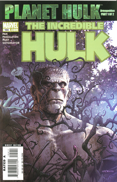 Incredible Hulk #104 CVR A Marvel 2007 FN
