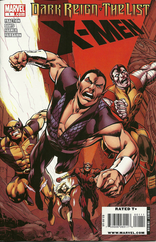 Dark Reign: The List - X-Men #1 CVR A Marvel 2009 VF