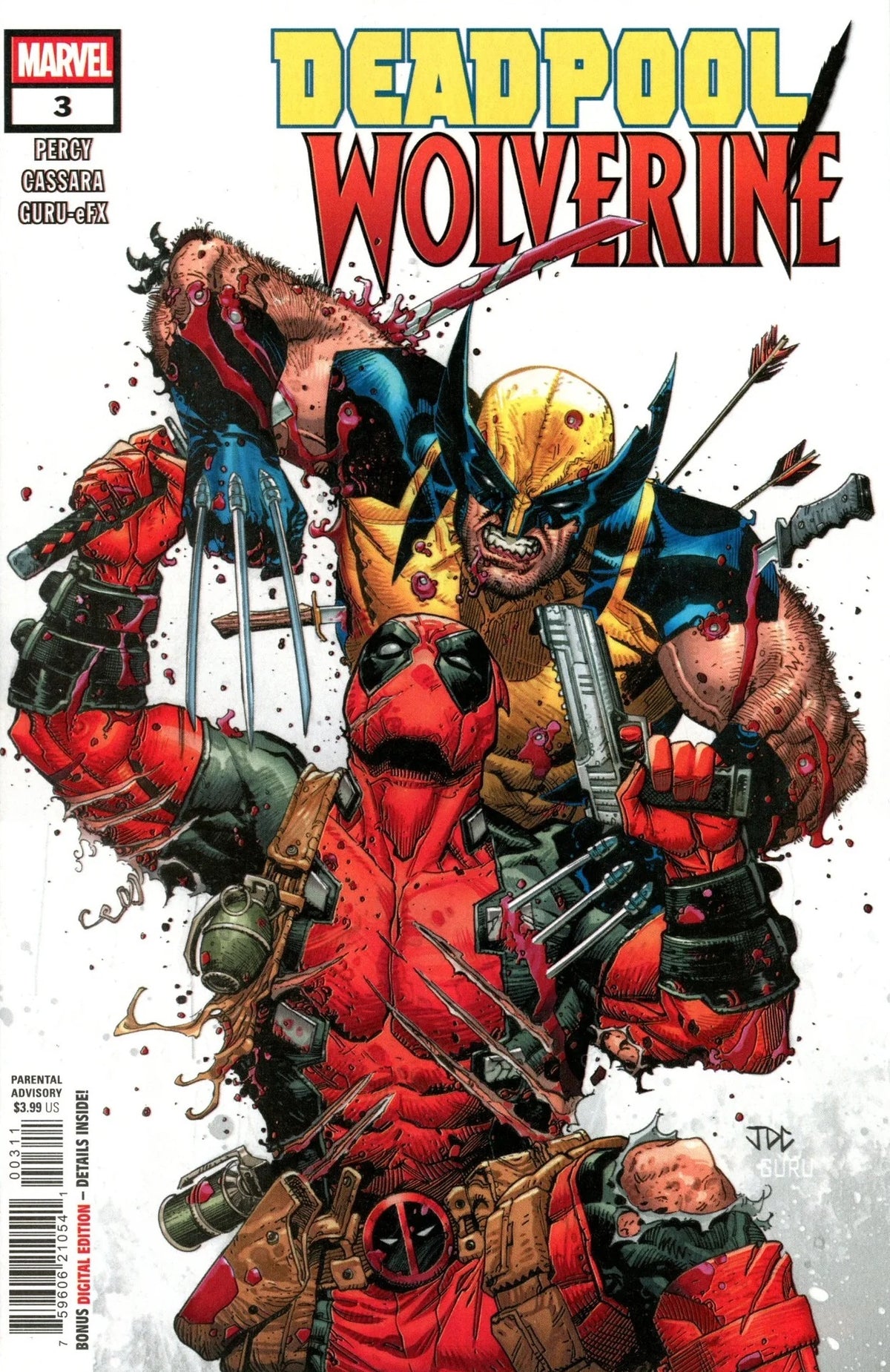 Deadpool/Wolverine #3 CVR A Marvel 2025 VF/NM