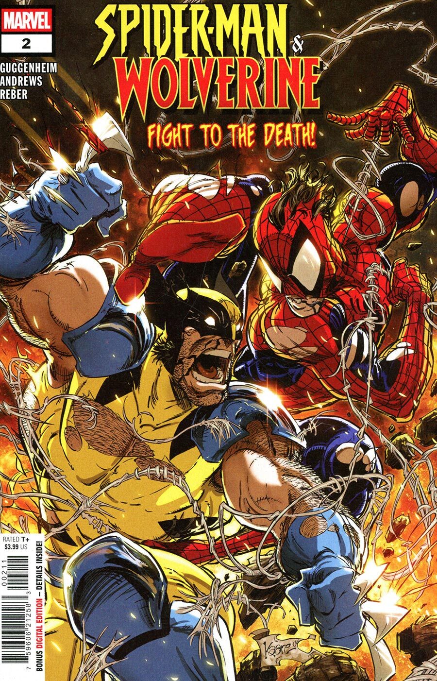 Spider-Man & Wolverine #2 CVR A Marvel 2025 VF/NM