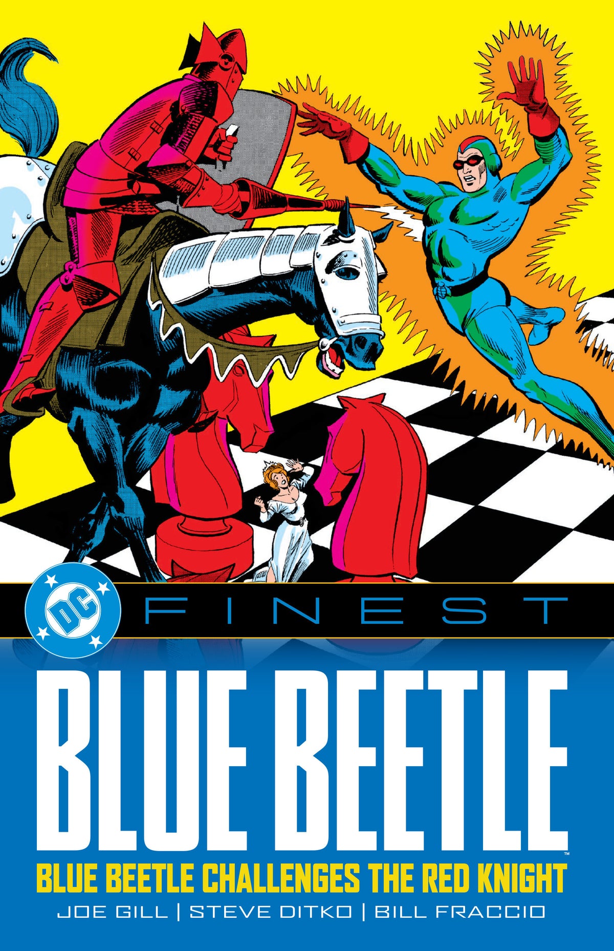 DC FINEST BLUE BEETLE BLUE BEETLE CHALLENGES THE RED KNIGHT TP (VF/NM)