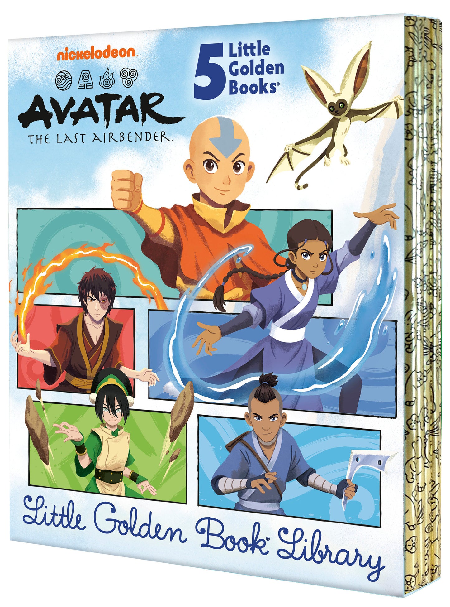 Avatar: The Last Airbender Little Golden Books 1-5 Boxed Set (VF/NM)