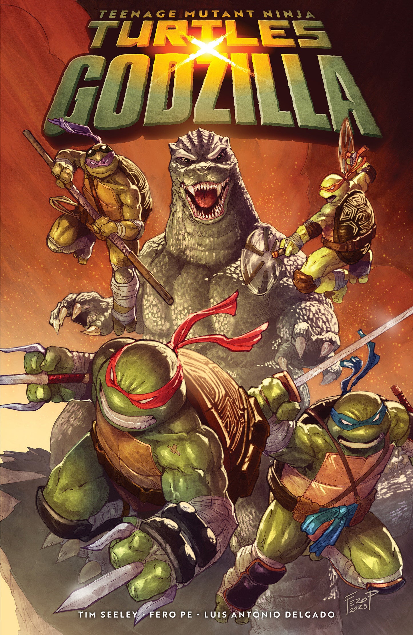 Teenage Mutant Ninja Turtles x Godzilla (VF/NM)