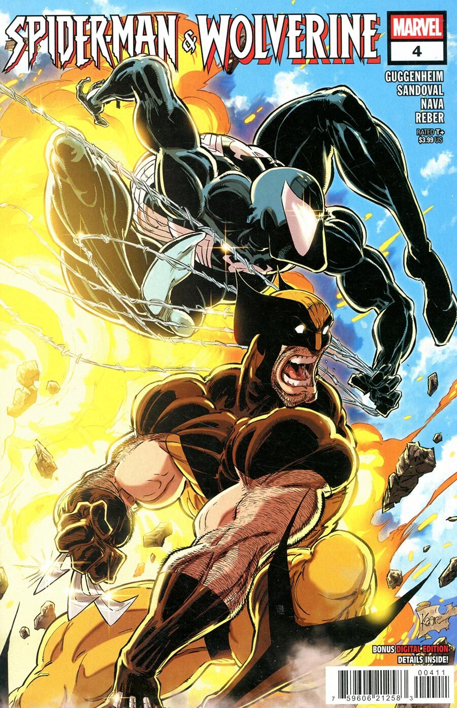 Spider-Man & Wolverine #4 CVR A Marvel 2025 VF/NM