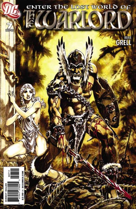 Warlord #7 CVR A DC Comics 2009 FN
