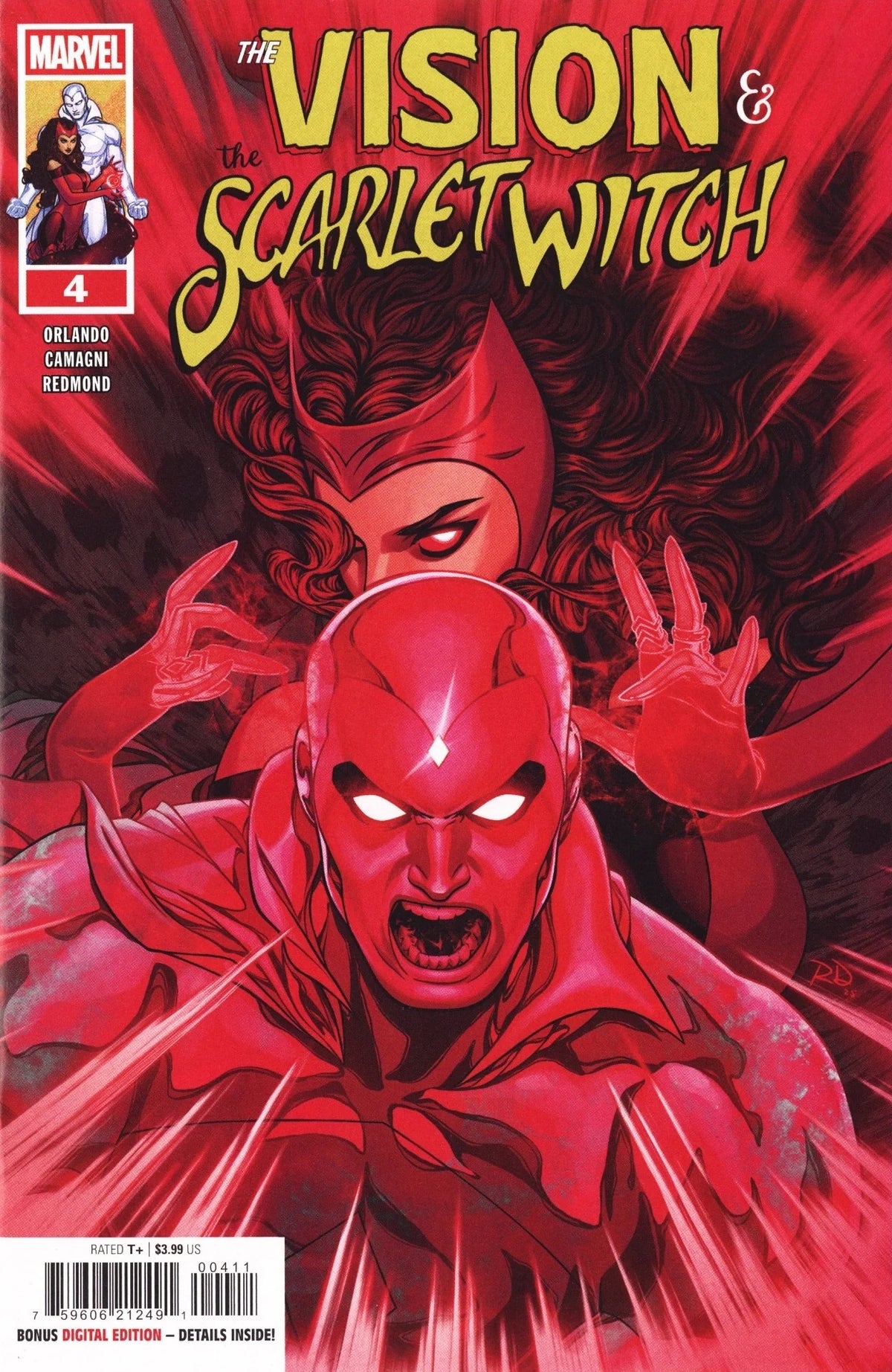 The Vision and the Scarlet Witch #4 - CVR A (FN)
