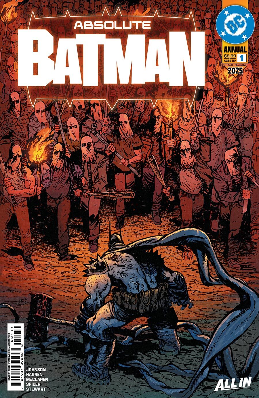 Absolute Batman 2025 Annual #1 CVR A DC Comics 2025 VF