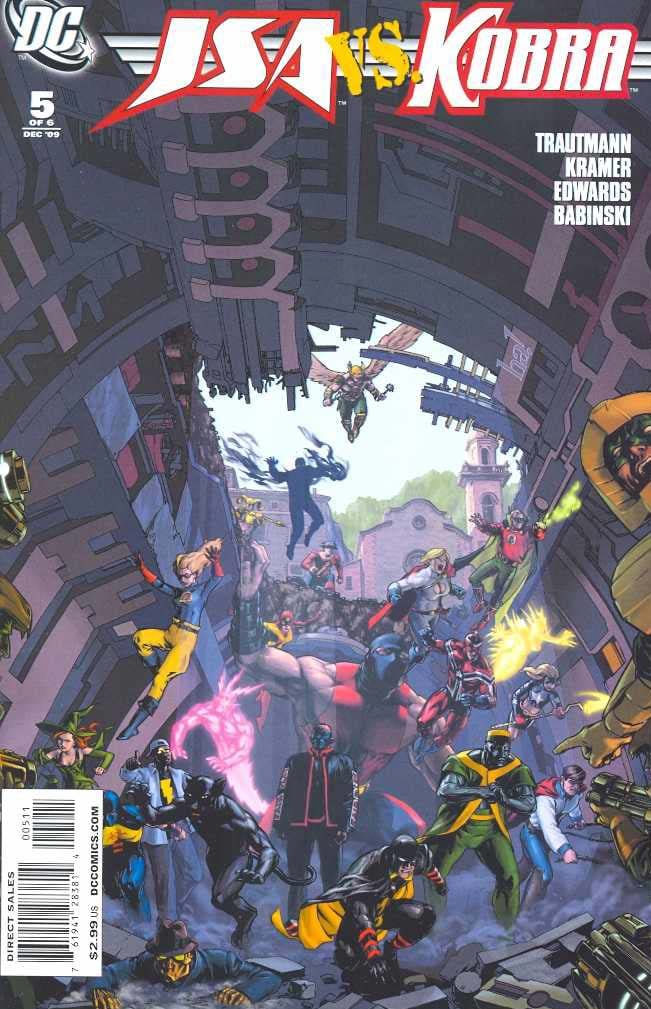 JSA vs. Kobra #5 - CVR A (FN)
