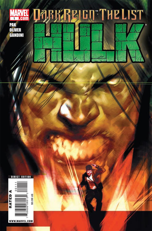 Dark Reign: The List - Hulk #1 CVR A Marvel 2009 VF