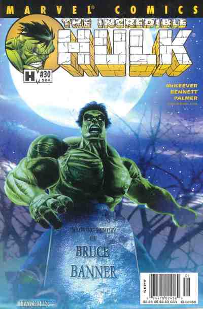Incredible Hulk #30 CVR A Marvel 2001 FN