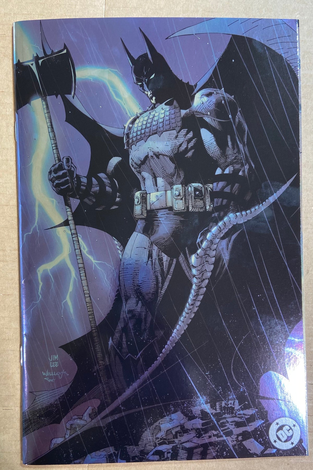 ABSOLUTE BATMAN #1 CVR J JIM LEE FOIL VAR (FN/VF)