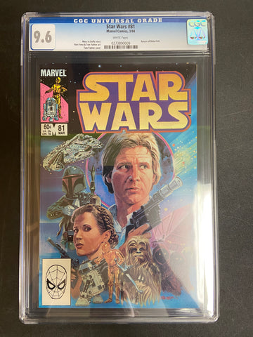 Star WARS #81 CGC 9.6 - Packrat Comics