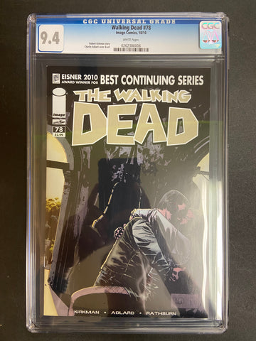 Walking Dead  #78 CGC 9.4 - Packrat Comics