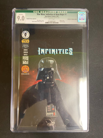 Star Wars Infinities A New Hope #1 CGC 9.0 Error - Packrat Comics