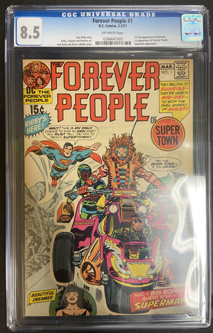 Forever People #1 CGC 8.5 - Packrat Comics