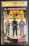 Star Wars #42 CGC 8.0 Signed by Stan Lee - Packrat Comics