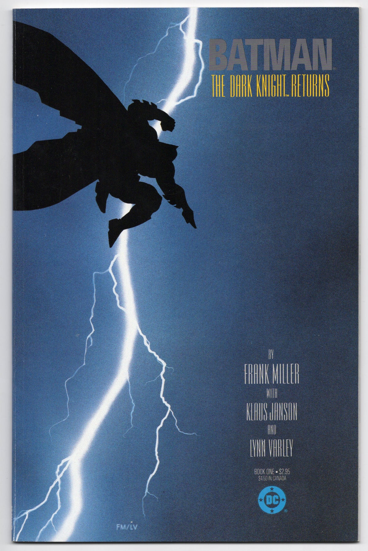Batman: The Dark Knight Returns #1 CVR B DC Comics 1986 FN/VF - Packrat Comics