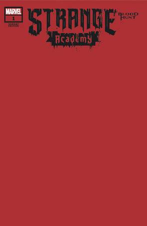 STRANGE ACADEMY BLOOD HUNT #1 BLOOD RED BLANK VAR - Packrat Comics