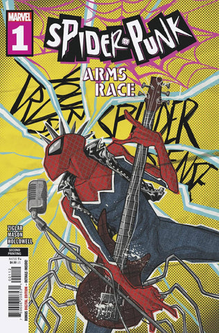SPIDER-PUNK ARMS RACE #1 2ND PTG DAVID BALDEON VAR - Packrat Comics