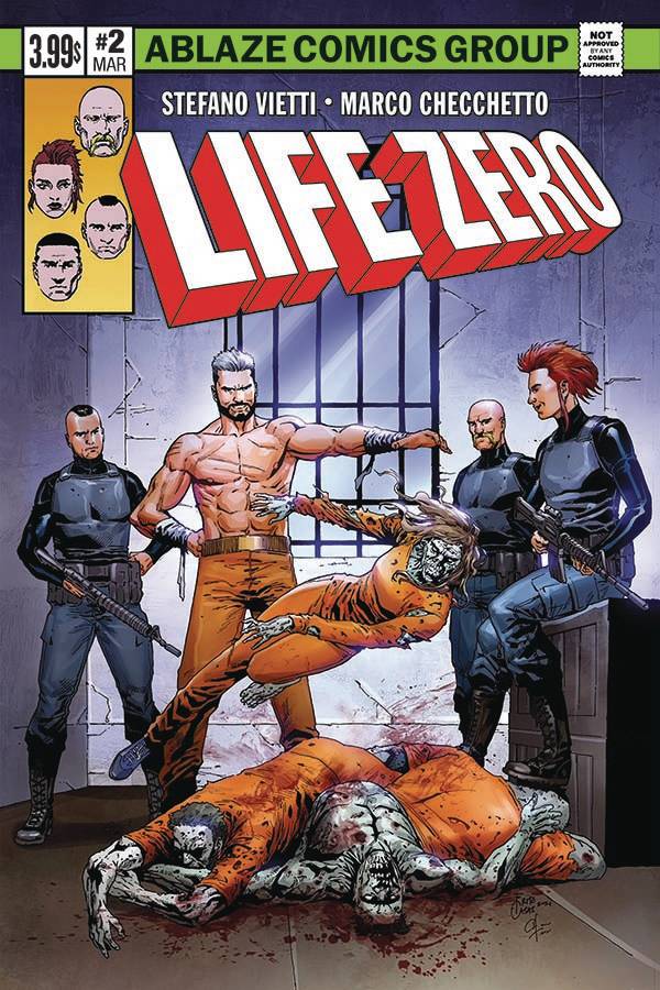 ABLAZE COMIC BOOK LIFE ZERO #2 CVR D CASAS (MR) (VF/NM)