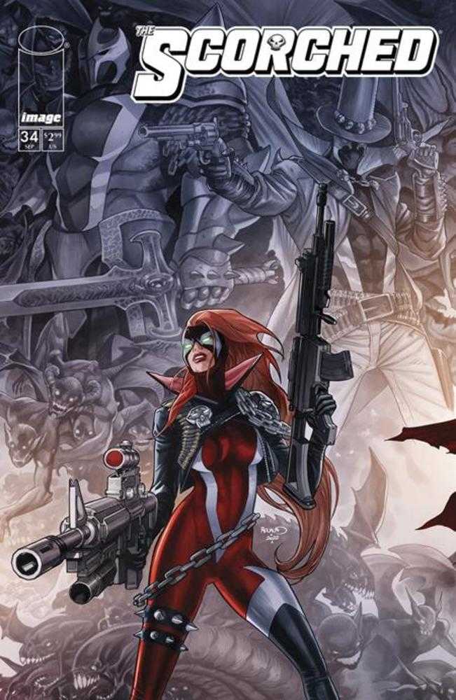 ABLAZE, LLC COMIC BOOK Spawn Scorched #34 Cover B Paul Renaud Variant