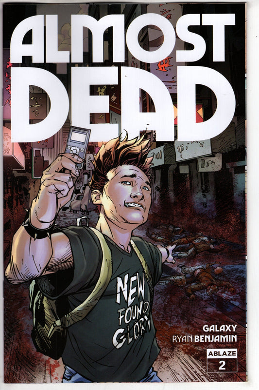 ABLAZE PUBLISHING COMIC BOOK Almost Dead #2 Cover A Ryan Benjamin (Mature)