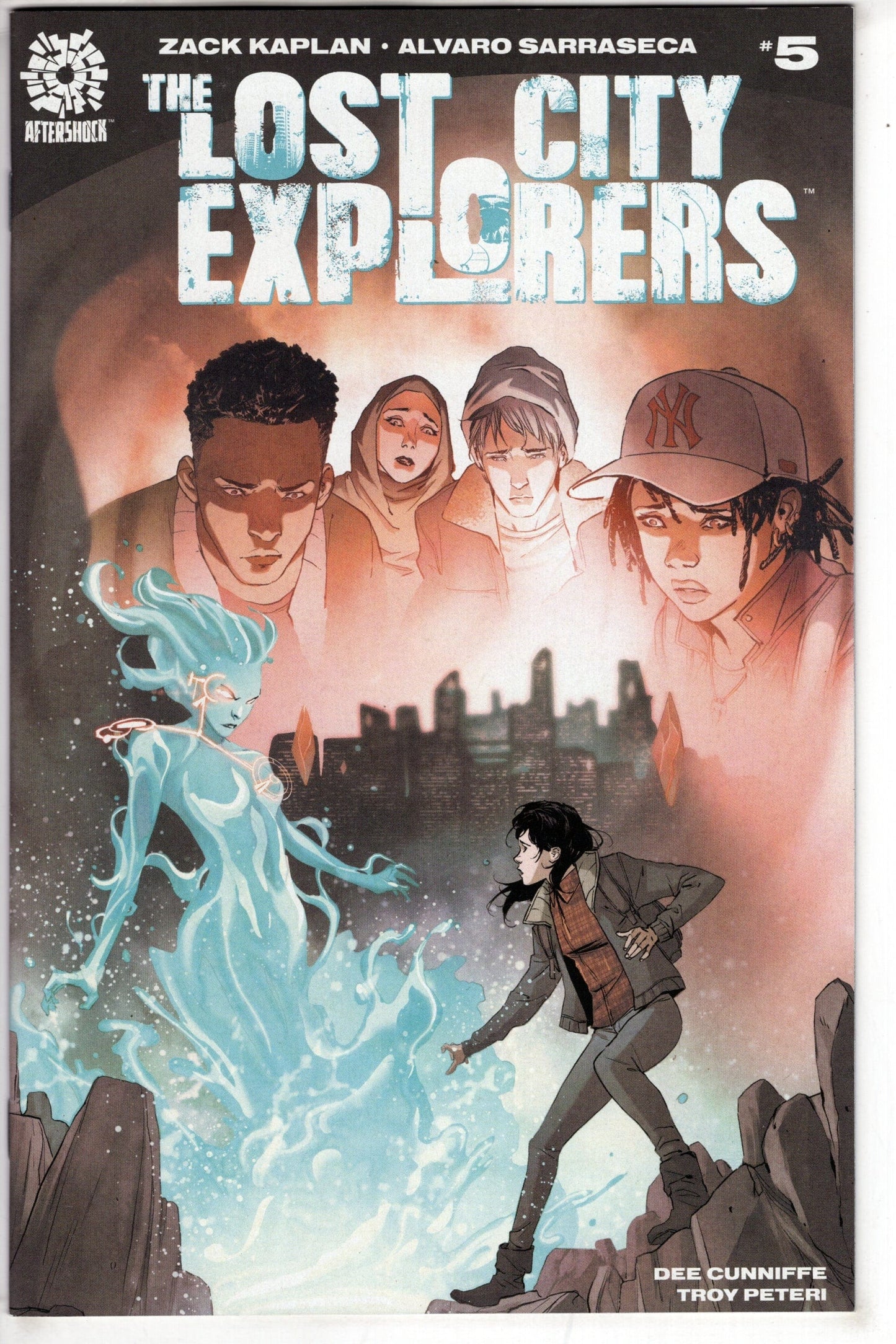 AFTERSHOCK COMICS LOST CITY EXPLORERS #5