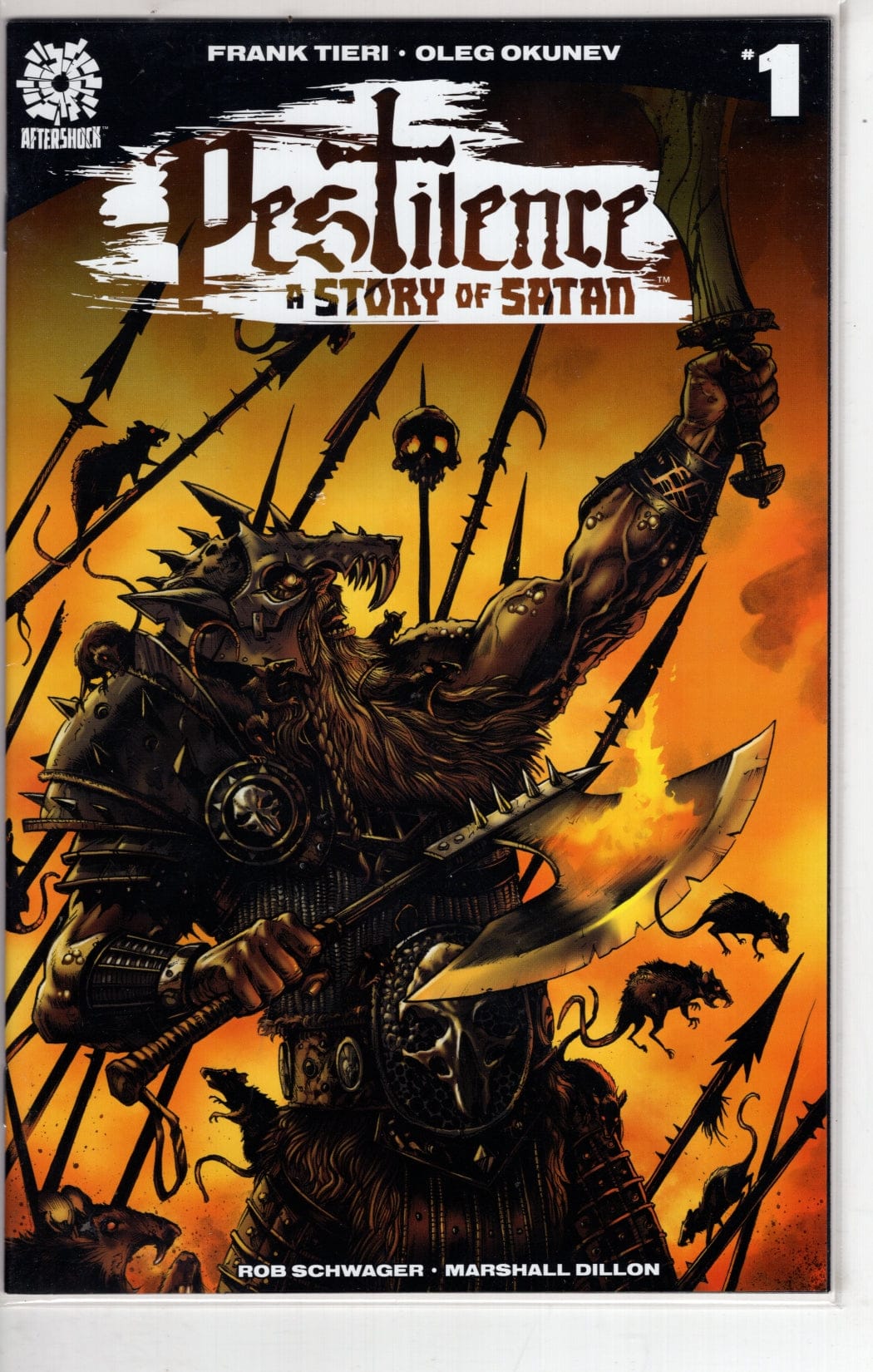 AFTERSHOCK COMICS PESTILENCE STORY OF SATAN #1 CVR B [VF/NM]