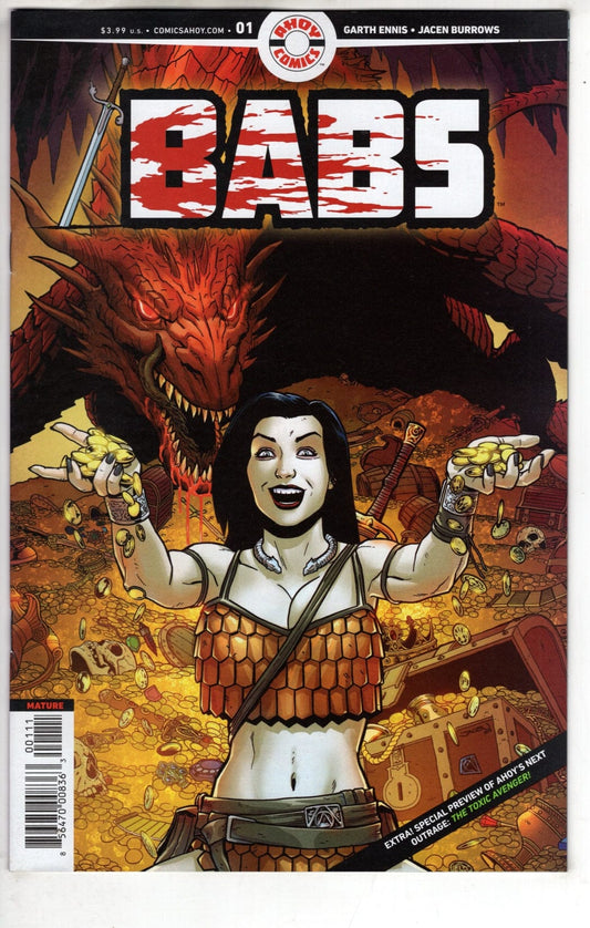 AHOY COMICS COMIC BOOK Babs #1 CVR A [VF/NM]